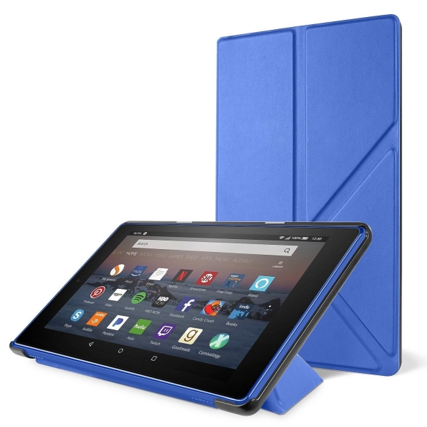 DTTO Kindle Fire HD 8 Kickstand Klf-Marine Blue
