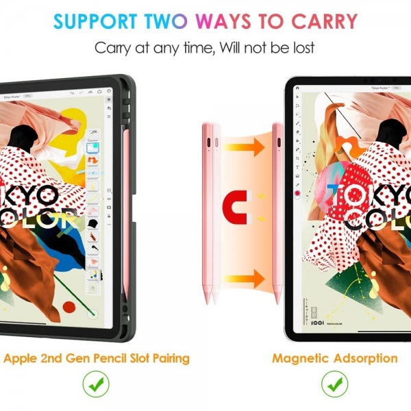 DTTO iPad in Active Stylus Kalem-Pink