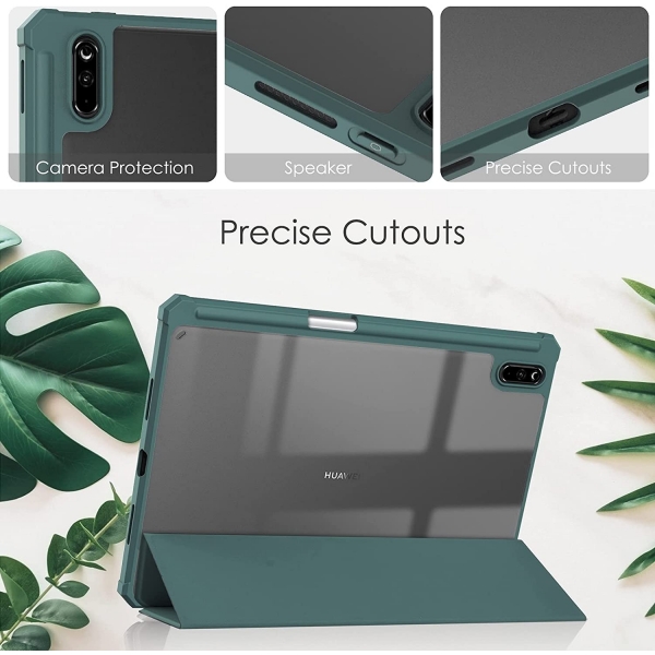 DWaybox Standl� Huawei MatePad 11 K�l�f-Dark Green
