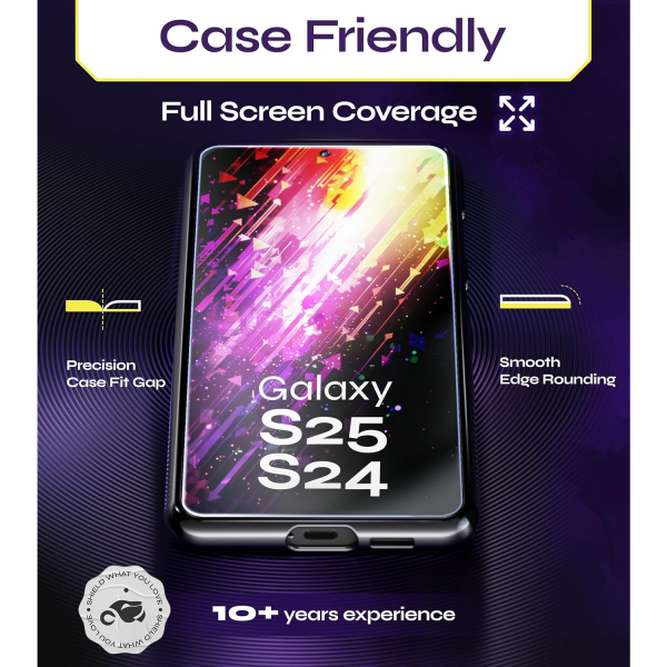 Defenslim Galaxy S25/S24 Ekran Koruyucu (2 Adet)