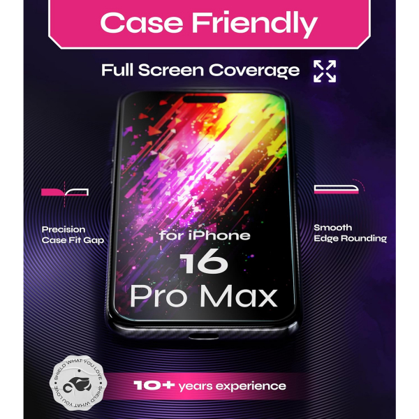 Defenslim iPhone 16 Pro Max Ekran Koruyucu (2 Adet)