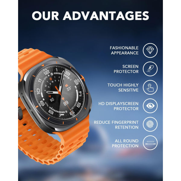SPGUARD Galaxy Watch Ultra Ekran Koruyucu (4 Adet)