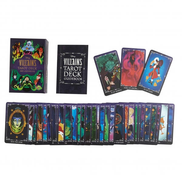 Disney Villains Tarot Deck and Guidebook - Minerva Siegel/Ellie Goldwine