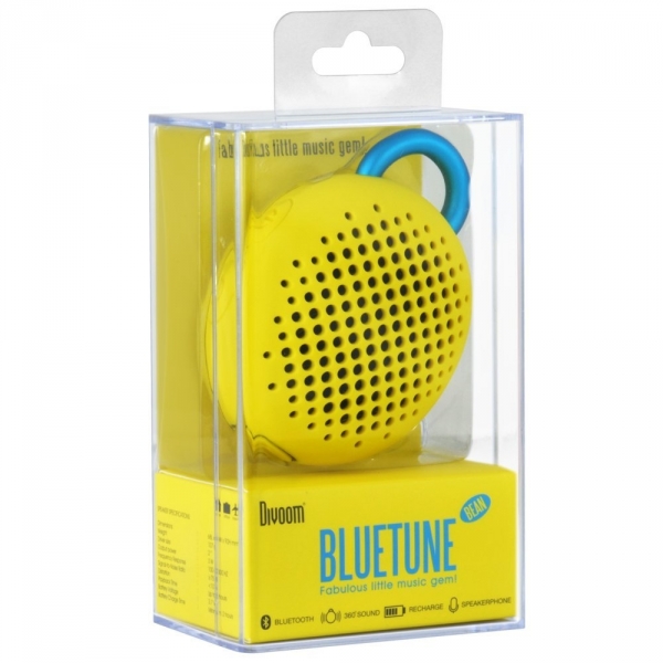 Divoom Bluetune Bluetooth Hoparlr-Yellow