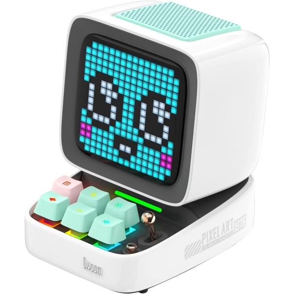 Divoom Ditoo Pixel Art Game Akll Bluetooth Hoparlr-White