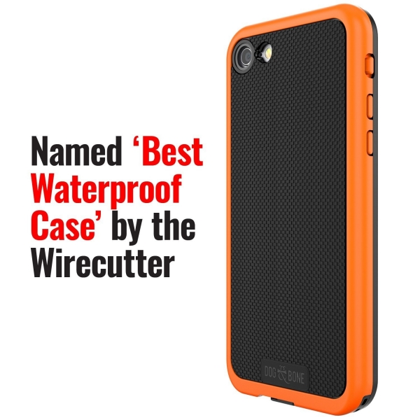 Dog And Bone iPhone 7 Plus Wetsuit Su Geirmez Klf (Mil-STD-810G)- Electric Orange