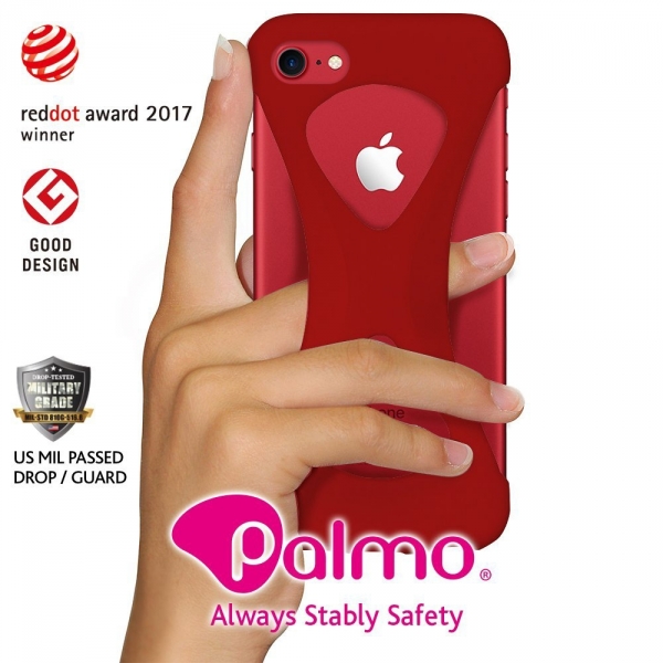 ECBB MAKERS iPhone 8 Palmo Seri Klf-Red