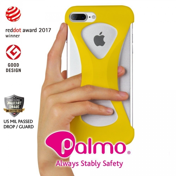 ECBB MAKERS iPhone 8 Plus Palmo Seri Klf-Yellow