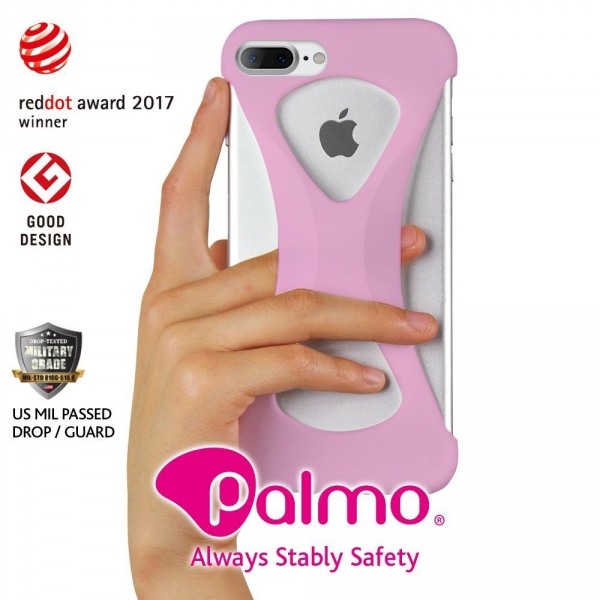 ECBB MAKERS iPhone 8 Plus Palmo Seri Klf-Light Pink
