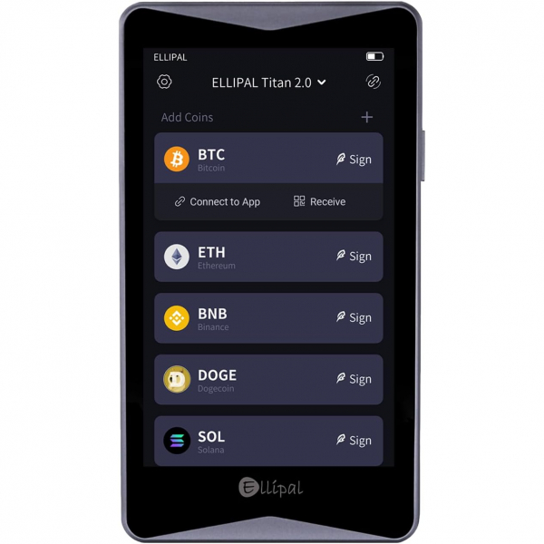 ELLIPAL Titan 2.0 Air-Gapped Kripto Para C�zdan�