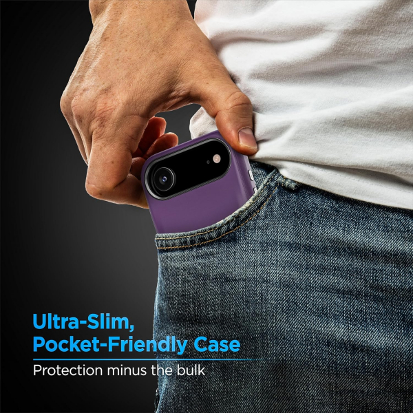 ENCASED Apple iPhone Air Cache Czdan Klf-Purple