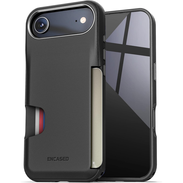 ENCASED Apple iPhone Air Cache Czdan Klf-Black
