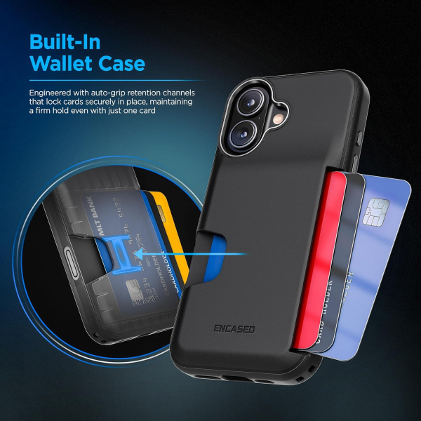 ENCASED Apple iPhone 17 Cache Klf-Black