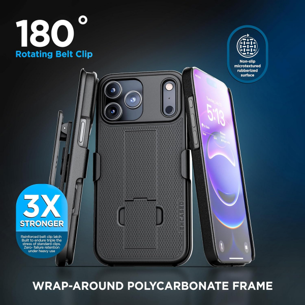 ENCASED Apple iPhone 17 Pro DuraClip Klf