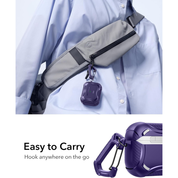 ESR Apple AirPods Pro 3 Cyber Klf-Purple