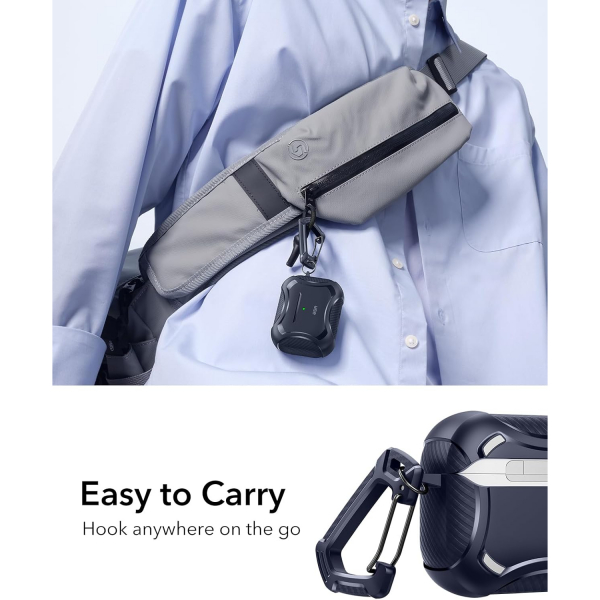 ESR Apple AirPods Pro 3 Cyber Klf-Navy Blue