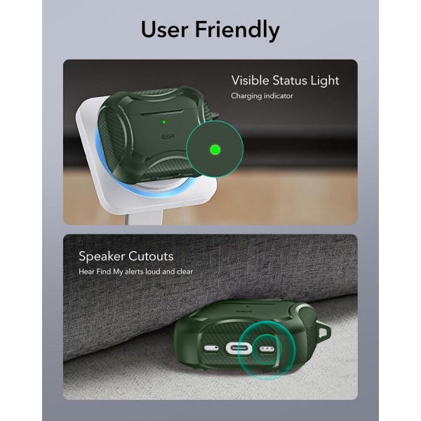 ESR Apple AirPods Pro 3 Cyber Klf-Green