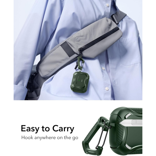 ESR Apple AirPods Pro 3 Cyber Klf-Green