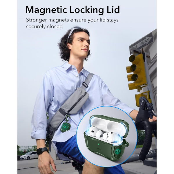 ESR Apple AirPods Pro 3 Cyber Klf-Green