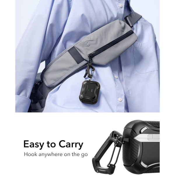 ESR Apple AirPods Pro 3 Cyber Klf-Black