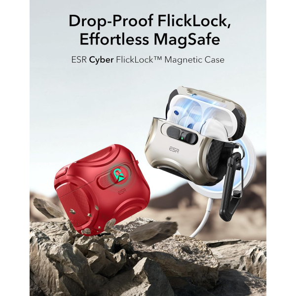 ESR Apple AirPods Pro 3 Cyber Klf-Red