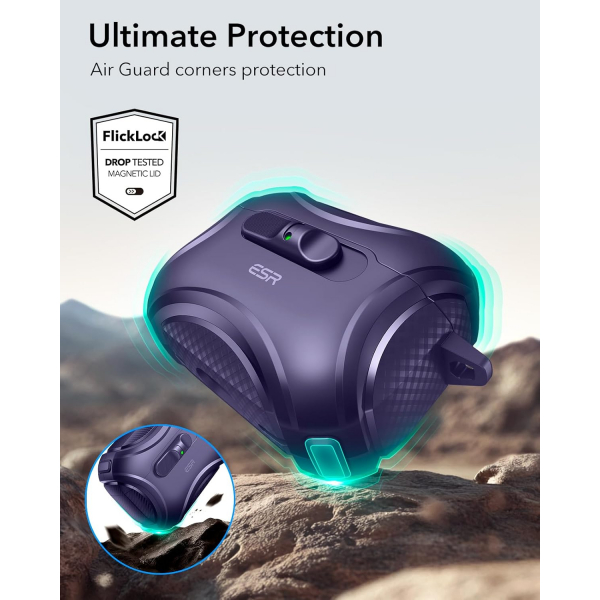 ESR Apple AirPods Pro 3 Cyber Klf-Purple