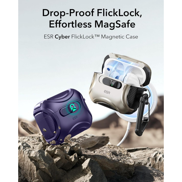 ESR Apple AirPods Pro 3 Cyber Klf-Purple