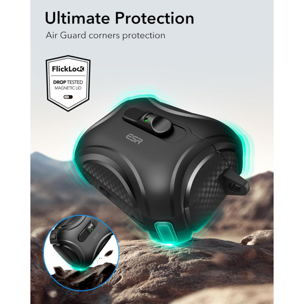 ESR Apple AirPods Pro 3 Cyber Klf-Black