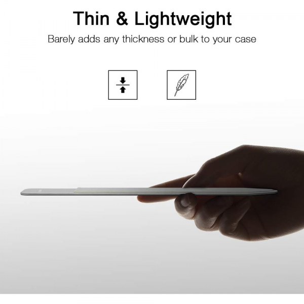 ESR Apple Pencil 1/2.Nesil Uyumlu Klf -Silver Grey