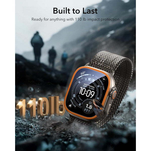 ESR Apple Watch Ultra 3 49mm Bumper Klf-Orange 