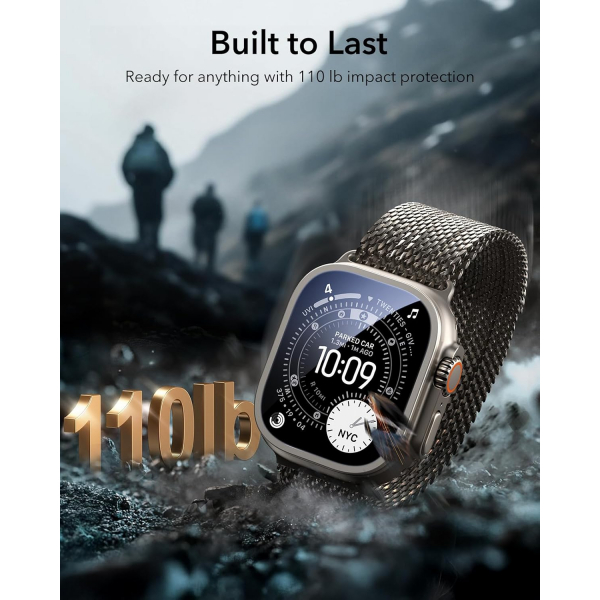 ESR Apple Watch Ultra 3 49mm Bumper Klf-Titanium