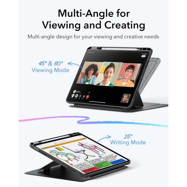 ESR Apple iPad Air M2/M3 Flip Klf (13 in)-Black