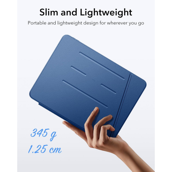 ESR Apple iPad Air M2/M3 Flip Manyetik Klf (11 in)-Blue