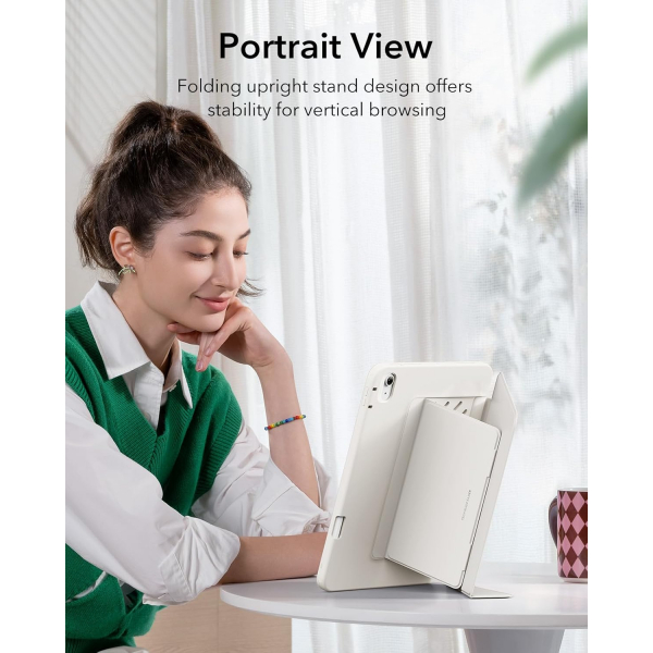 ESR Apple iPad Air M2/M3 Flip Manyetik Klf (11 in)-Starlight