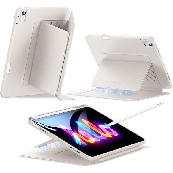 ESR Apple iPad Air M2/M3 Flip Manyetik Klf (11 in)-Starlight