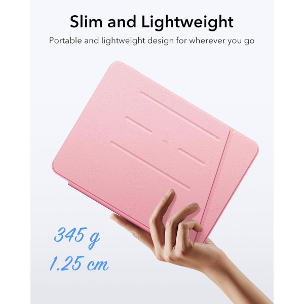 ESR Apple iPad Air M2/M3 Flip Manyetik Klf (11 in)-Pink
