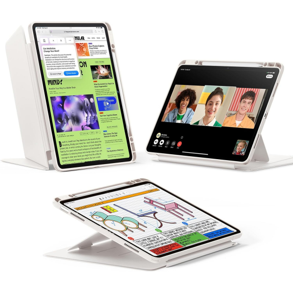 ESR Apple iPad Air M2/M3 Flip Klf (13 in)-Starlight