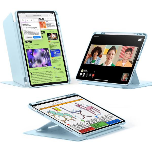 ESR Apple iPad Air M2/M3 Flip Klf (13 in)-Sky Blue