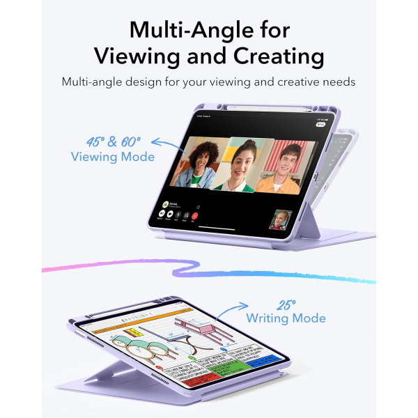 ESR Apple iPad Air M2/M3 Flip Klf (13 in)-Purple