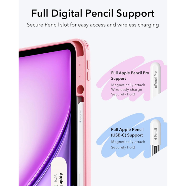 ESR Apple iPad Air M2/M3 Flip Klf (13 in)-Pink