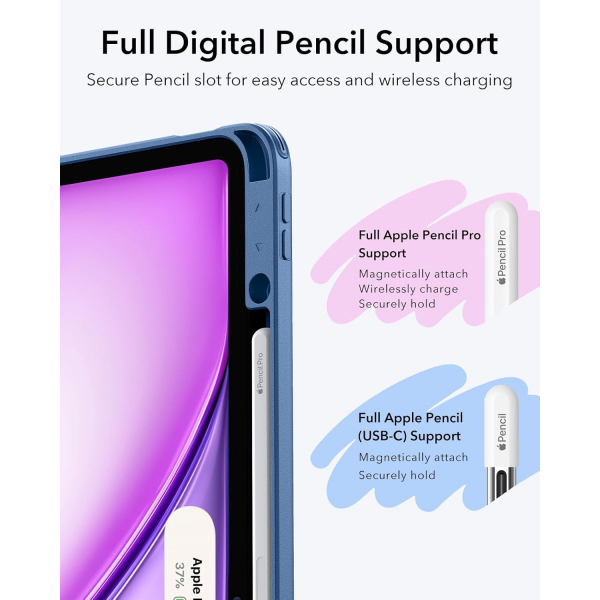 ESR Apple iPad Air M2/M3 Flip Klf (13 in)-Blue