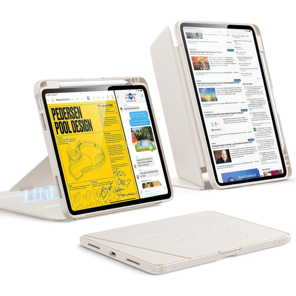 ESR Apple iPad Air M4/M3/M2 Flip Manyetik K�l�f(11 in�)-Starlight