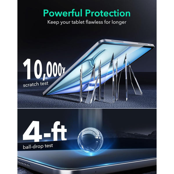 ESR iPad Air 7.Nesil Armorite Ekran Koruyucu (11 in)