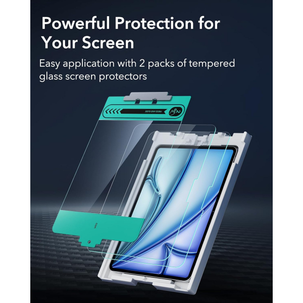 ESR Apple iPad Air 7.Nesil Cam Ekran Koruyucu (11 in)
