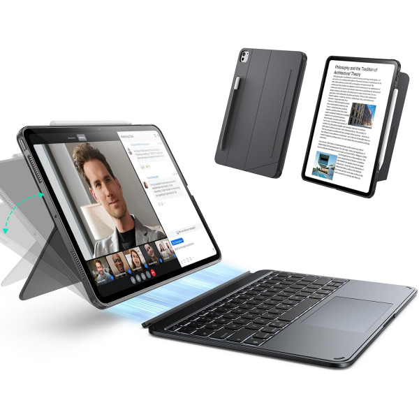 ESR Apple iPad Pro M4 Klavyeli K�l�f (13 in�)