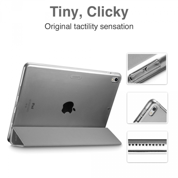 ESR Apple iPad Pro Kapak K�l�f (10.5 in�)-Silver Gray