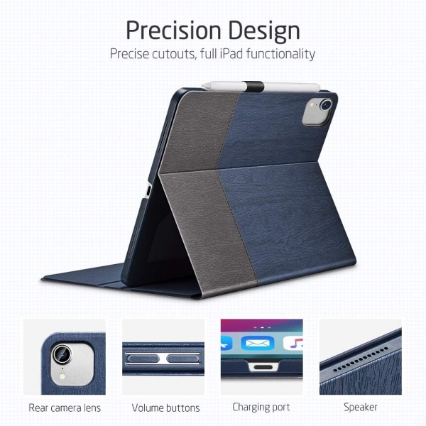ESR Apple iPad Pro Urban Standl Klf (12.9 in) (2020)-Kinght