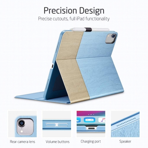 ESR Apple iPad Pro Urban Standlı Kılıf (12.9 inç) (2020)-Sky