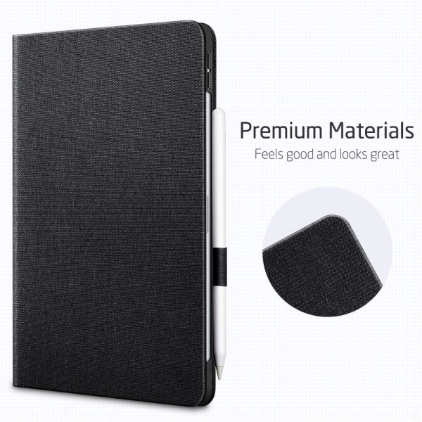 ESR Apple iPad Pro Urban Standl Klf (12.9 in) (2020)-Charcoal
