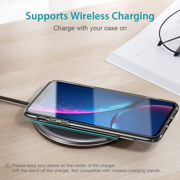 ESR Apple iPhone 11 Standl� K�l�f-Clear Black